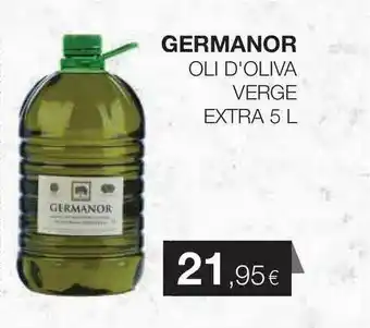 Plusfresc Germanor Oli D'oliva Verde Extra 5L oferta