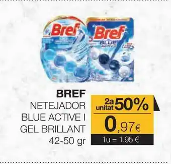 Plusfresc Bref Netejador Blue Active Gel Brillant 42-50gr oferta