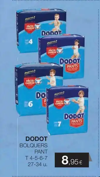Plusfresc Dodot Bolquers Pant oferta