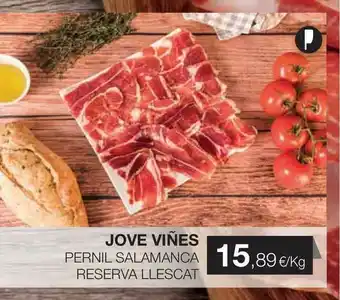 Plusfresc Jove Viñes Pernil Salamanca Reserva Llescat oferta