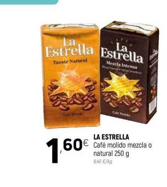 Coviran La Estrella Café Molido Mezcla O Natural 250g oferta