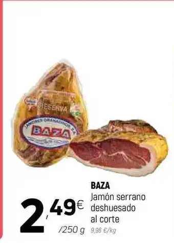 Coviran Baza Jamón Serrano Deshuesado 250g oferta
