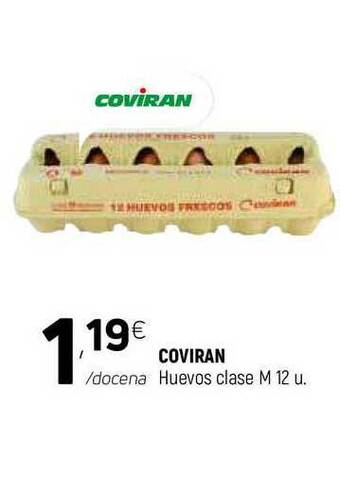 Coviran Coviran Huevos Clase M 12u oferta