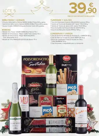Carrefour Lote 5 oferta