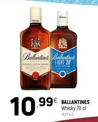 Coviran Whisky Ballantines 70cl oferta