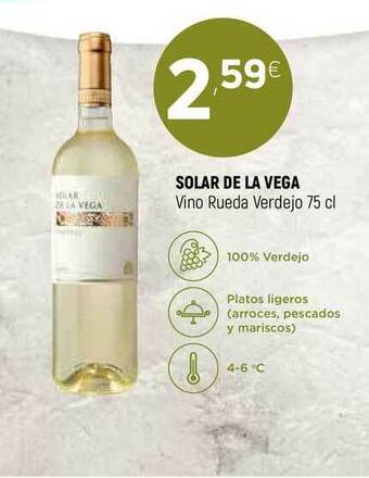 Coviran Solar De La Vega Vino Rueda Verdejo 75cl oferta