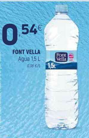 Coviran Font Vella Agua 1,5L oferta
