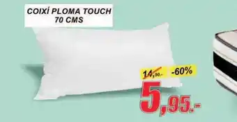Coixí ploma touch 70 cms