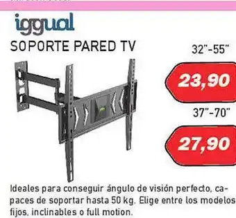 Microsshop Soporte pared tv iggual oferta