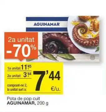 BonpreuEsclat 2a unitat -70% pota de pop cuit aguinamar oferta