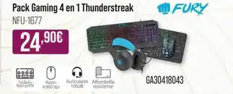MR Micro Pack gaming 4 en 1 thunderstreak fury oferta
