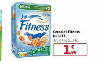 Alcampo Cereales fitness nestlé oferta