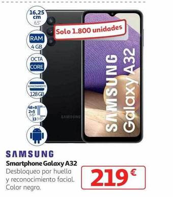 Alcampo Samsung smartphone galaxy a32 oferta