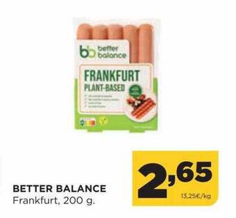 Alimerka Better balance frankfurt oferta