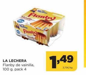 Alimerka La lechera flanby de vainilla oferta