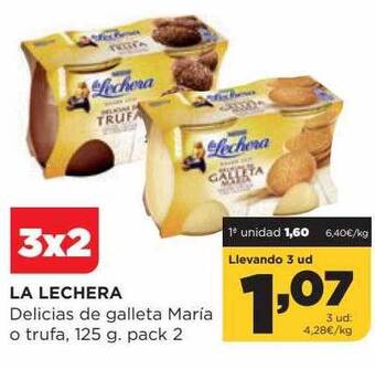 Alimerka La lechera delicias de galleta maria o trufa oferta