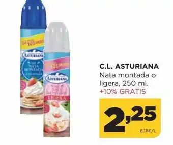 Alimerka C.l. asturiana nata montada o ligera oferta