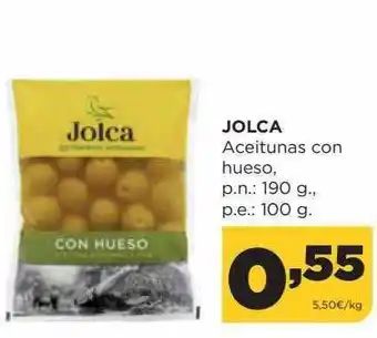Alimerka Jolca aceitunas con hueso oferta