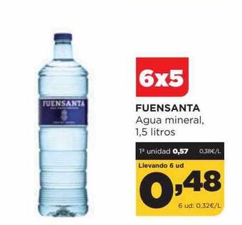 Alimerka Fuensanta agua mineral oferta