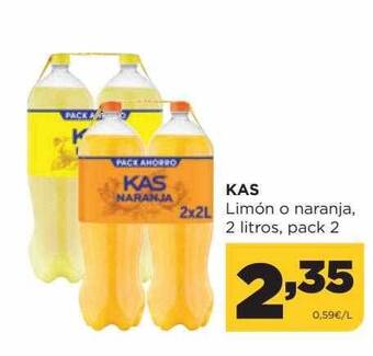 Alimerka Kas limón o naranja oferta