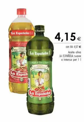 Cash Ifa Aceite oliva la española suave o intenso pet oferta