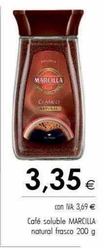Cash Ifa Café soluble marcilla natural frasco oferta