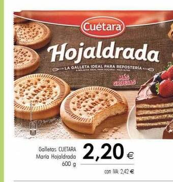 Cash Ifa Galletas cuetara maría hojaldrada oferta