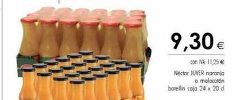 Cash Ifa Néctar juver naranja o melocotón botellín caja 24 oferta