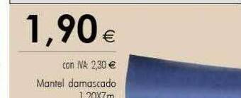 Cash Ifa Mantel damascado oferta