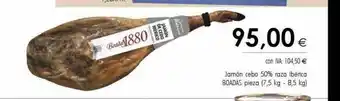 Cash Ifa Jamón cebo 50% raza ibérica boadas piezas oferta