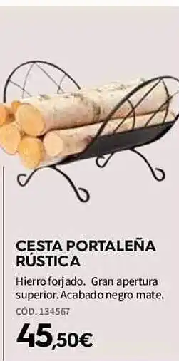 ferrOkey Cesta portaleña rústica oferta