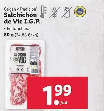 Origen y tradición salchichón de vic i.g.p.