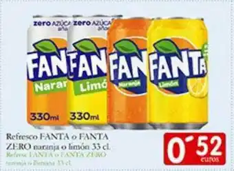 Supermercados Bip Bip Refresco fanta o fanta zero naranja o limón oferta