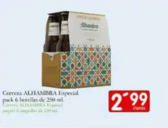 Supermercados Bip Bip Cerveza alhambra especial oferta