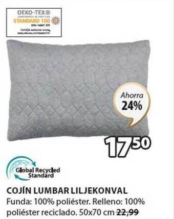JYSK Cojín lumbar liljekonval oferta