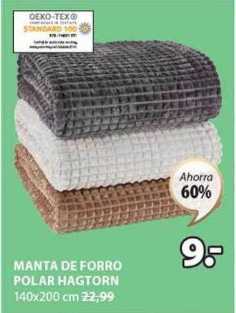 JYSK Manta de forro polar hagtorn oferta