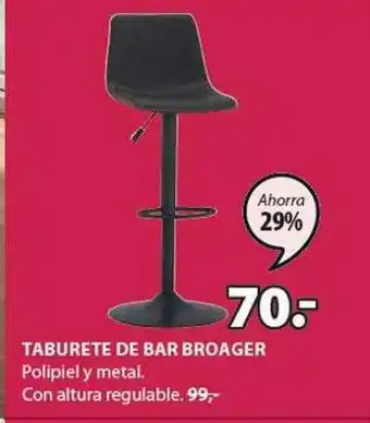 JYSK Taburete de bar broager oferta
