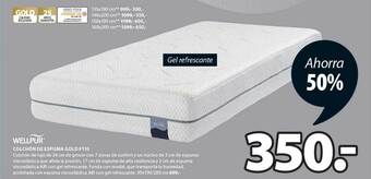 JYSK Wellpur colchón de espuma gold f110 oferta