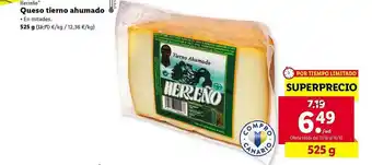 Lidl Herreño queso tierno ahumado oferta