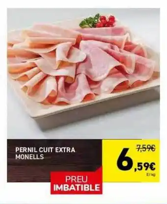 Pernil cuit extra monells