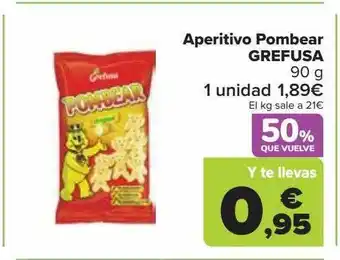 Carrefour Aperitivo pombear grefusa oferta