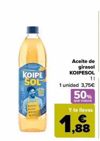 Carrefour Market Aceite de girasol koipesol oferta