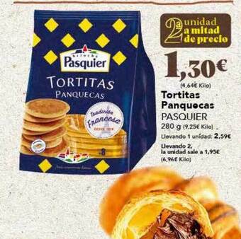 Gadis Tortitas panquecas pasquier oferta