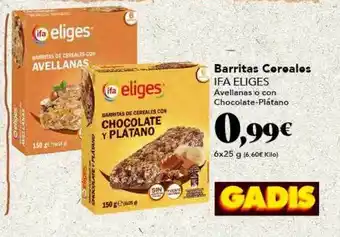 Gadis Barritas cereales ifa eliges oferta