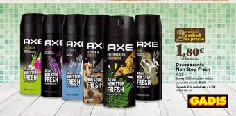 Gadis Desodorante non stop fresh axe oferta