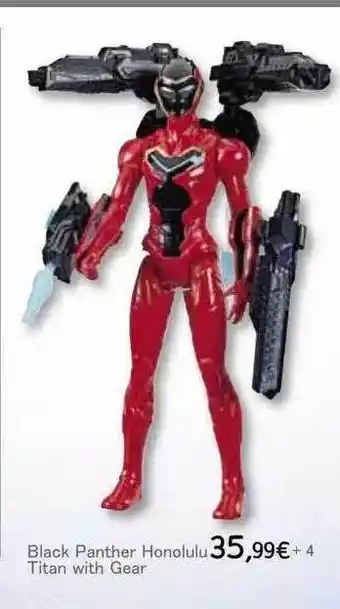 Black panther honolulu titan with gear