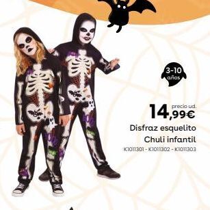 ToysRus Disfraz esquelito chuli infantil oferta