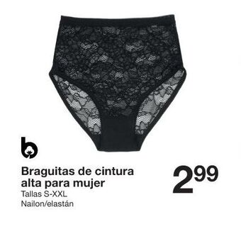 Zeeman Braguitas de cintura alta para mujer oferta