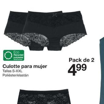 Zeeman Culotte para mujer oferta