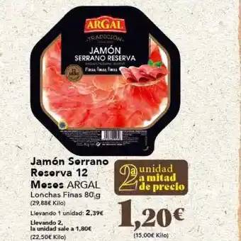 Gadis Jamón serrano oferta